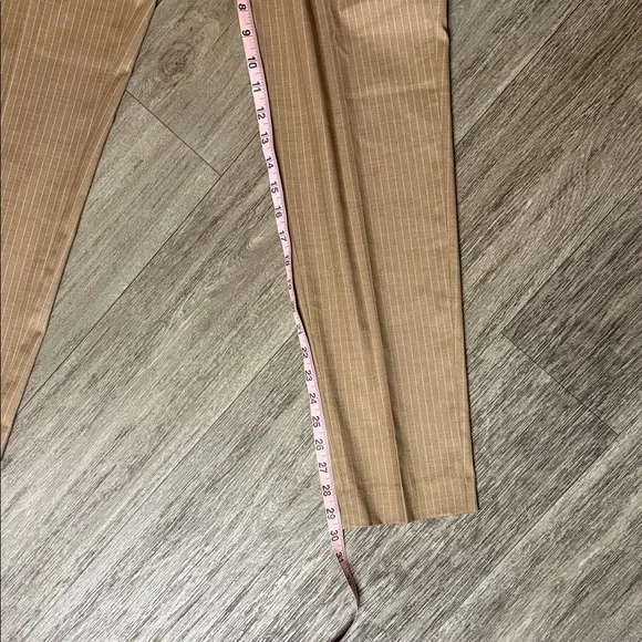 Murano Classic Beige Pinstripe Suit for Men-medium, 30x32 - Picture 11 of 13